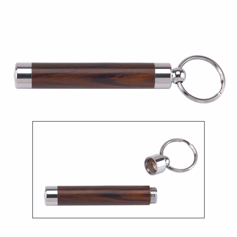 Toothpick Holder Key Ring Turning Kit - Finish:Chrome